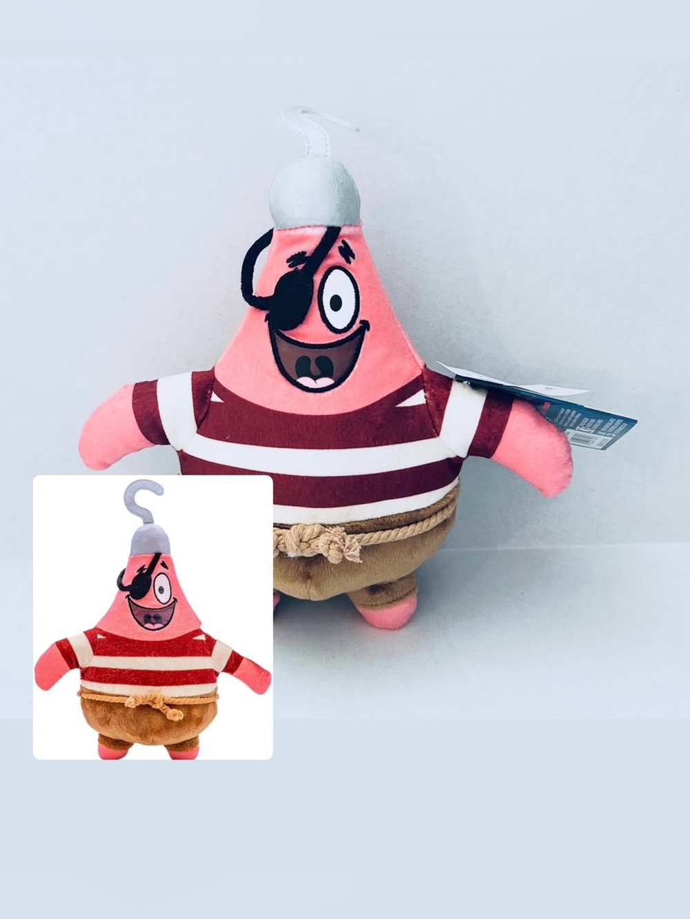 Spongebob Squarepants Movie Bikini Bottom Glow Pals 8” Patrick Plush